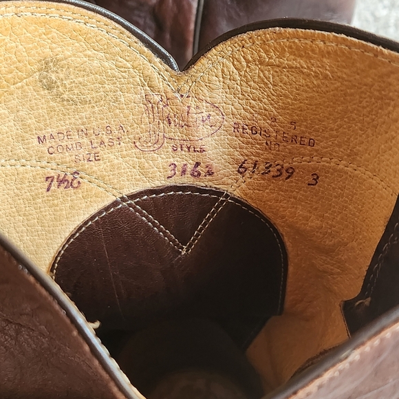 Justin 3162 Men's Classic Roper Boot - Picture 7 of 8